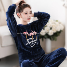 Pyjamas tricotés d&#39;usure décontractée